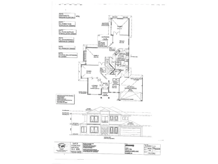 Floorplan of Homely house listing, 16 Northcliffe Avenue, Dianella WA 6059