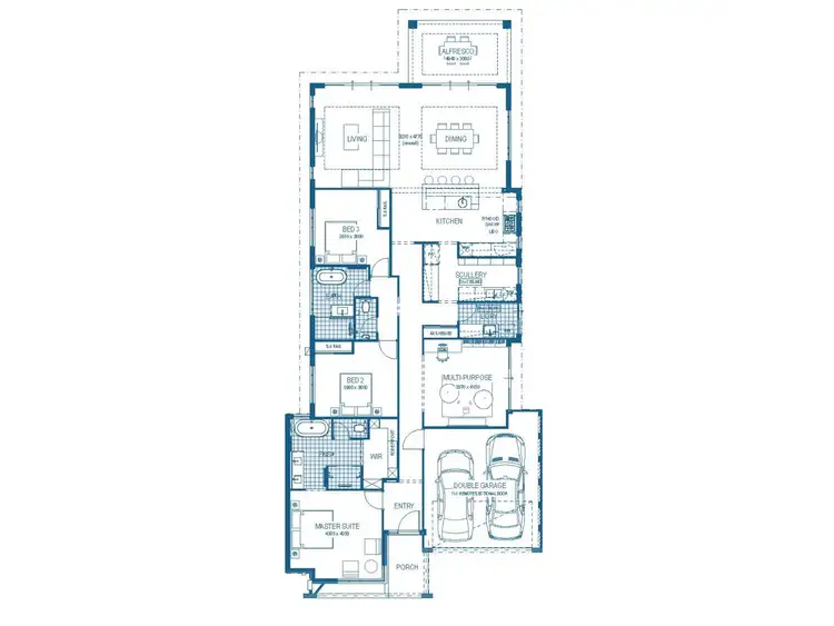 Floorplan of Homely house listing, 21 Calella Loop, Piara Waters WA 6112