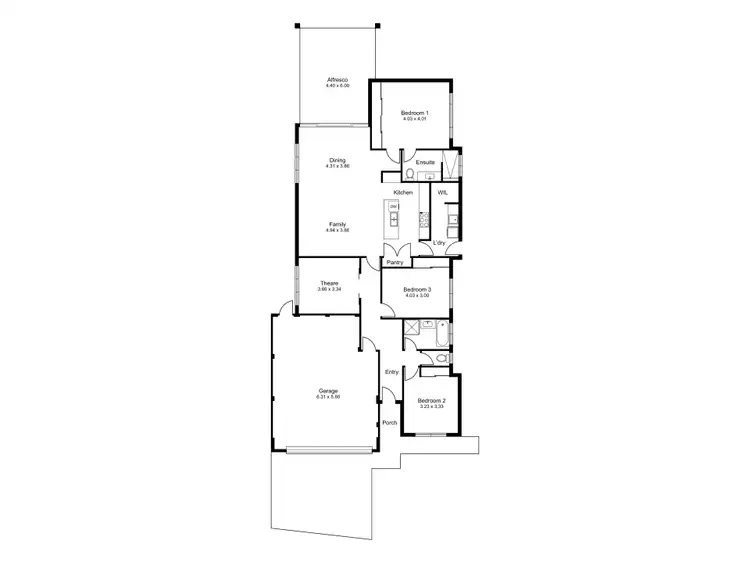 Floorplan of Homely house listing, 112 Wake Drive, Dalyellup WA 6230