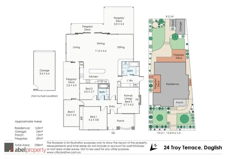 Floorplan of Homely house listing, 24 Troy Terrace, Daglish WA 6008