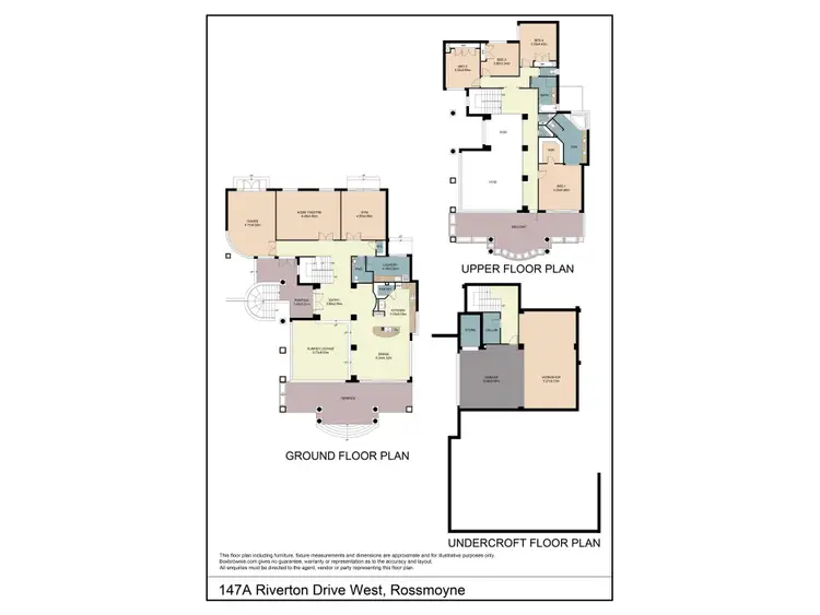 Floorplan of Homely house listing, 147A Riverton Drive West, Rossmoyne WA 6148