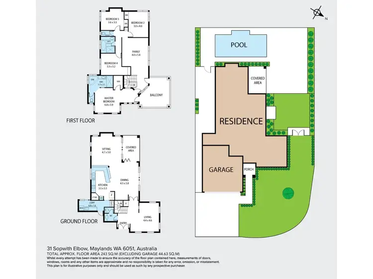 Floorplan of Homely house listing, 31 Sopwith Elbow, Maylands WA 6051