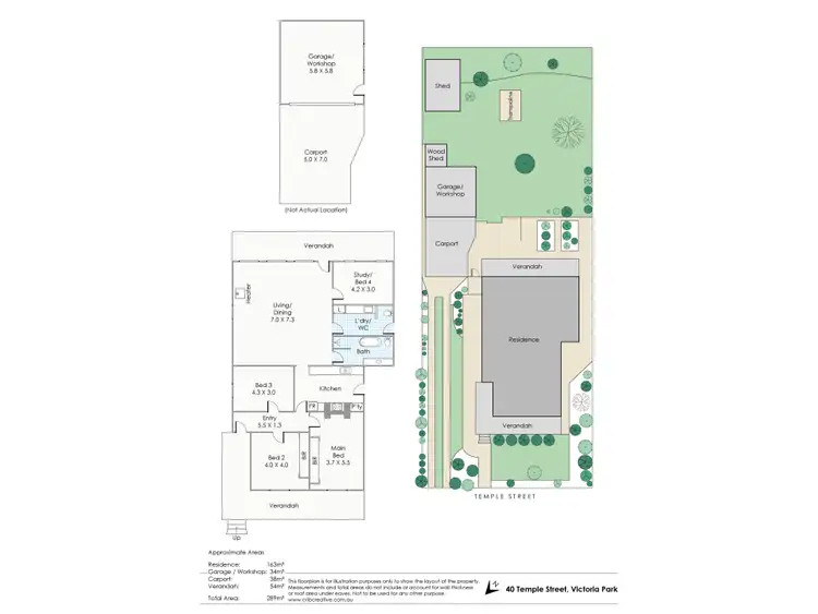 Floorplan of Homely house listing, 40 Temple Street, Victoria Park WA 6100