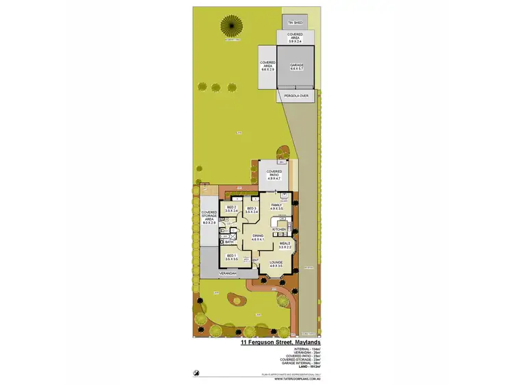 Floorplan of Homely house listing, 11 Ferguson Street, Maylands WA 6051