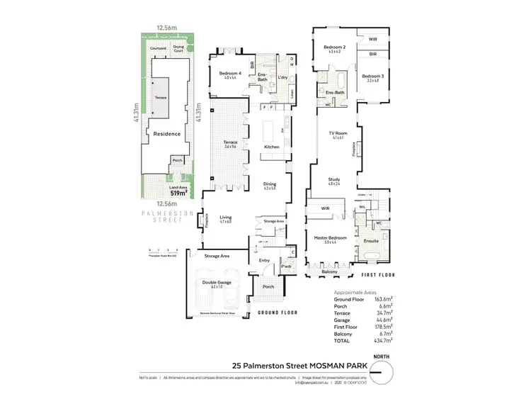 Floorplan of Homely house listing, 25 Palmerston Street, Mosman Park WA 6012