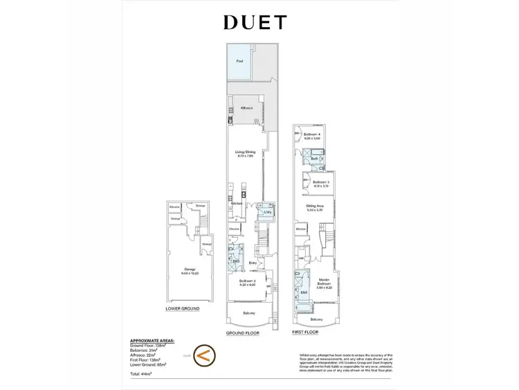 Floorplan of Homely house listing, 34A Gregory Street, Wembley WA 6014