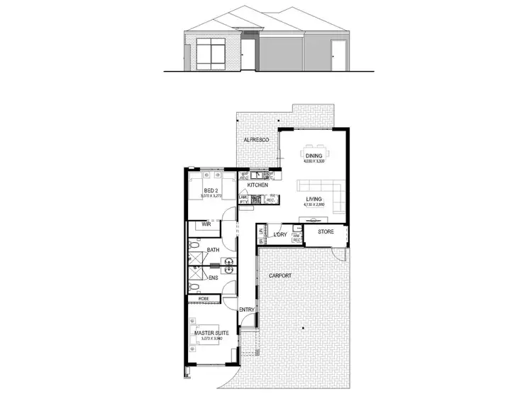 Floorplan of Homely house listing, Unit 7, 3 Dance Drive, Middle Swan WA 6056