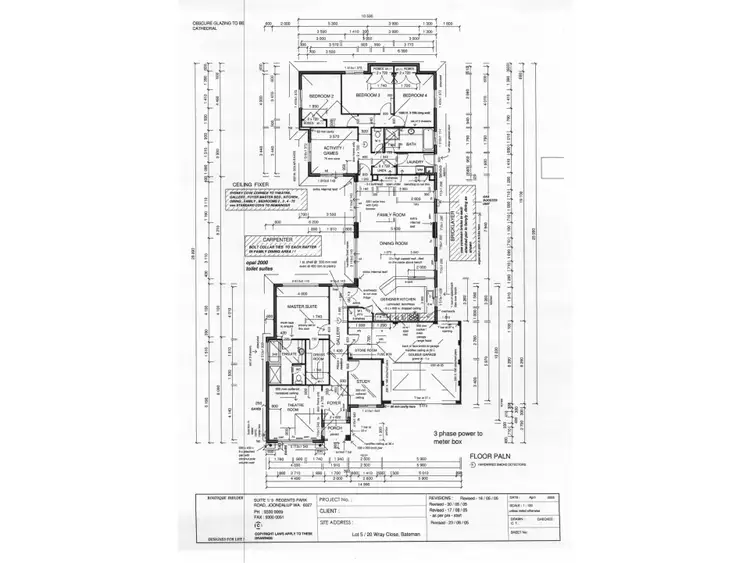 Floorplan of Homely house listing, 20 Wray Close, Bateman WA 6150