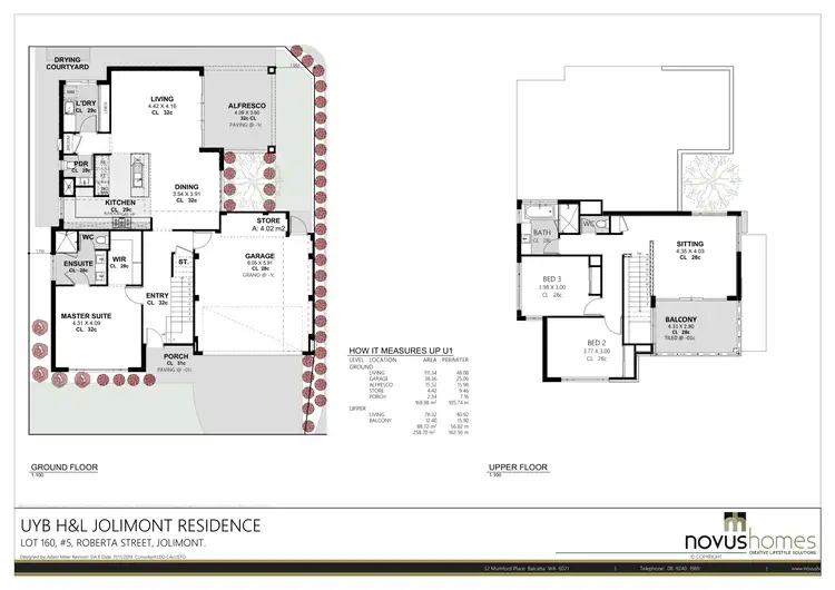 Floorplan of Homely townhouse listing, 5B Roberta Street, Jolimont WA 6014