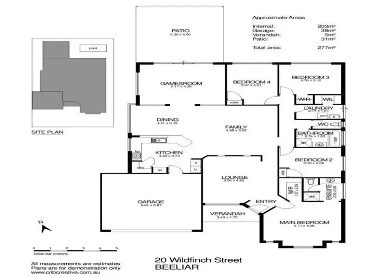 Floorplan of Homely house listing, 20 Wildfinch Street, Beeliar WA 6164