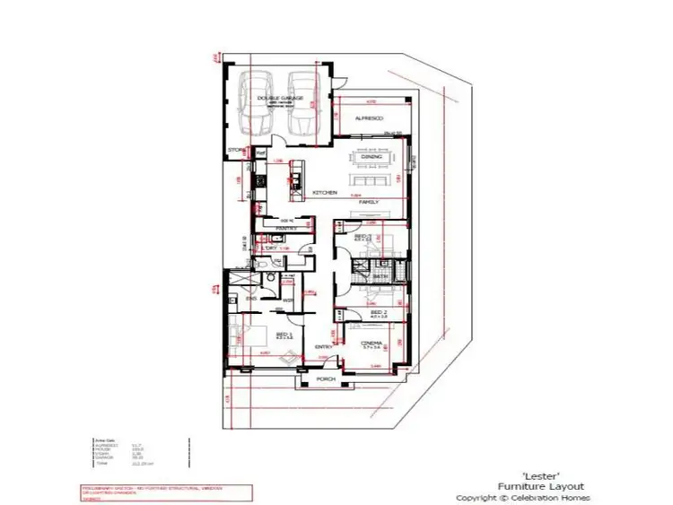 Floorplan of Homely house listing, 2 Desiree Street, Hammond Park WA 6164