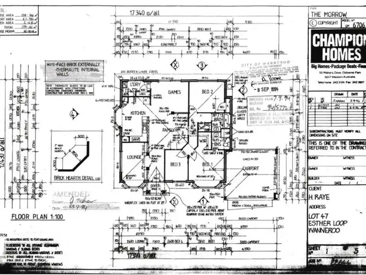 Floorplan of Homely house listing, 31 Esther Loop, Wanneroo WA 6065