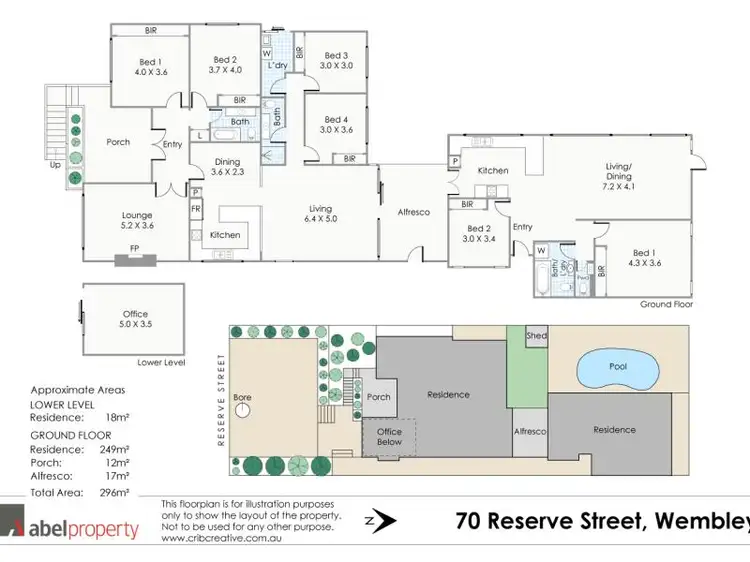 Floorplan of Homely house listing, 70 Reserve Street, Wembley WA 6014