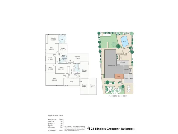 Floorplan of Homely house listing, 23 Flinders Crescent, Bull Creek WA 6149