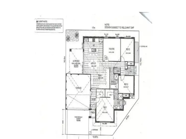 Floorplan of Homely house listing, 24 Tempranillo Drive, Dayton WA 6055