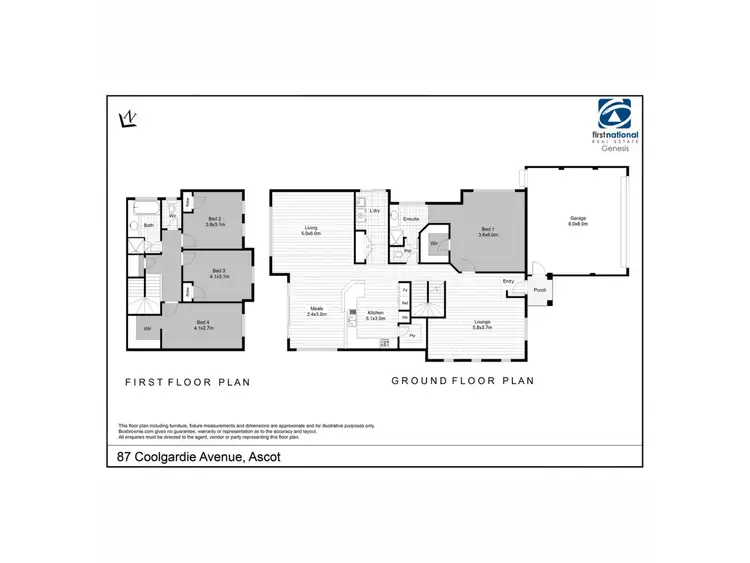 Floorplan of Homely house listing, 87 Coolgardie Avenue, Ascot WA 6104
