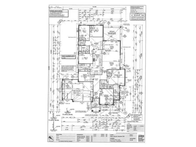 Floorplan of Homely house listing, 6 Orion Lane, Australind WA 6233