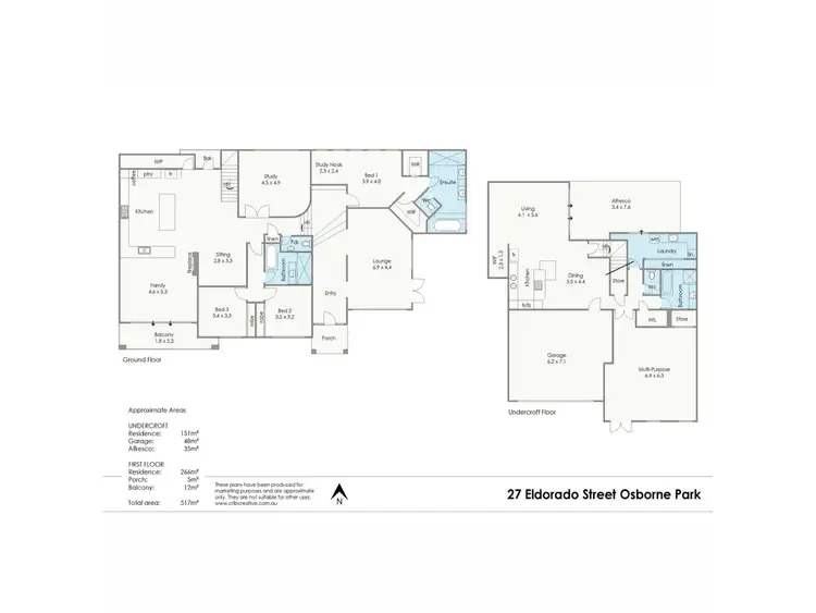 Floorplan of Homely house listing, 27 Eldorado Street, Osborne Park WA 6017