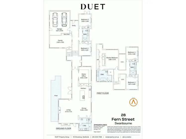 Floorplan of Homely house listing, 28 Fern Street, Swanbourne WA 6010