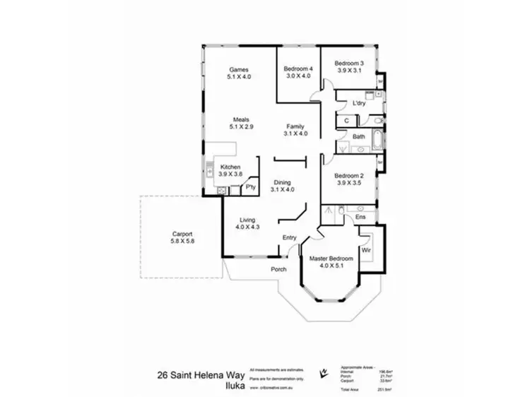 Floorplan of Homely house listing, 26 St Helena Way, Iluka WA 6028