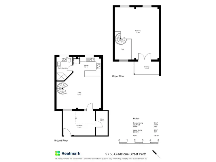 Floorplan of Homely house listing, 1-5/55 Gladstone Street, Perth WA 6000