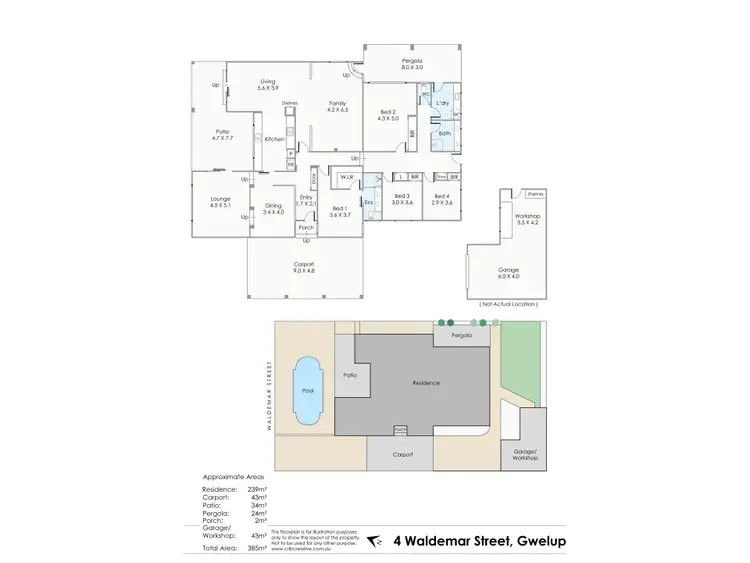 Floorplan of Homely house listing, Address available on request