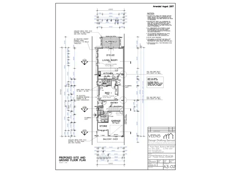 Floorplan of Homely house listing, 1/2 Fielder Street, South Bunbury WA 6230