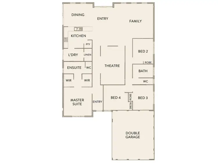 Floorplan of Homely house listing, 10 Pelora View, Lakelands WA 6180
