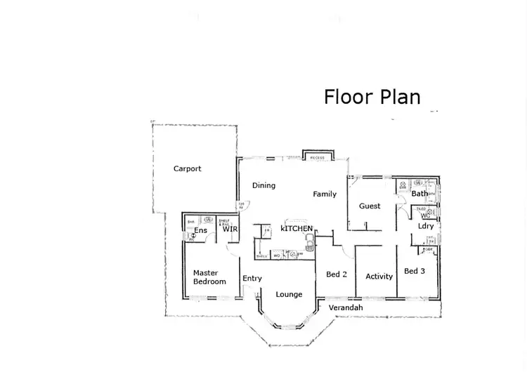 Floorplan of Homely house listing, 29 Shorthorn Pass, Lower Chittering WA 6084