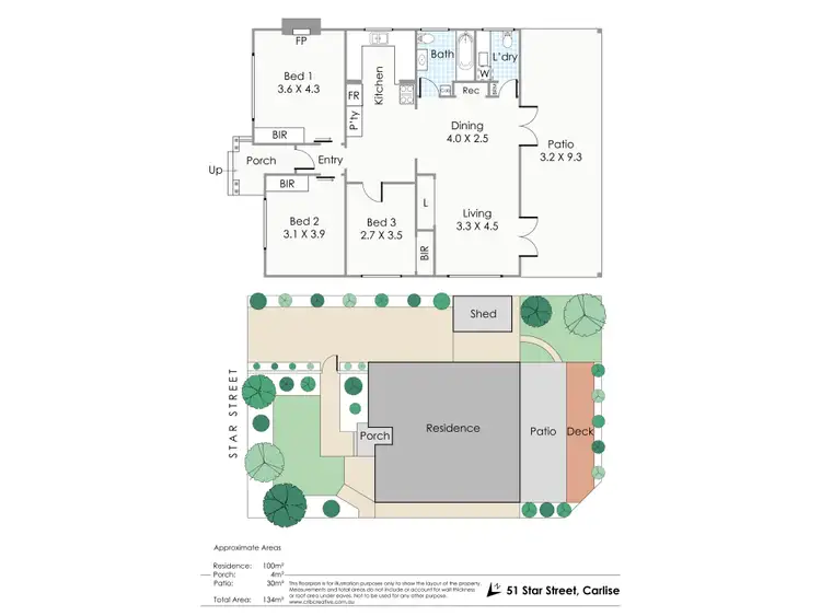 Floorplan of Homely house listing, 51 Star Street, Carlisle WA 6101