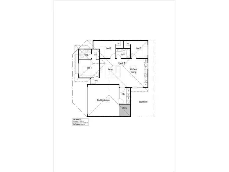 Floorplan of Homely villa listing, C/18 Ashcroft Way, Balga WA 6061