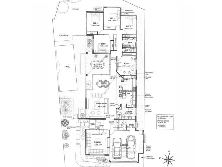 Floorplan of Homely house listing, 36 Achilles Loop, Iluka WA 6028