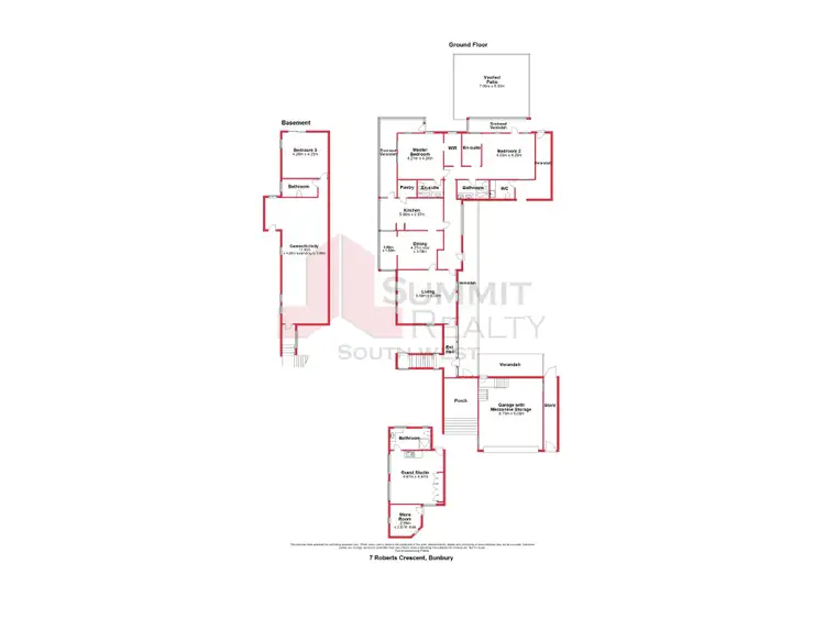 Floorplan of Homely house listing, 7 Roberts Crescent, Bunbury WA 6230