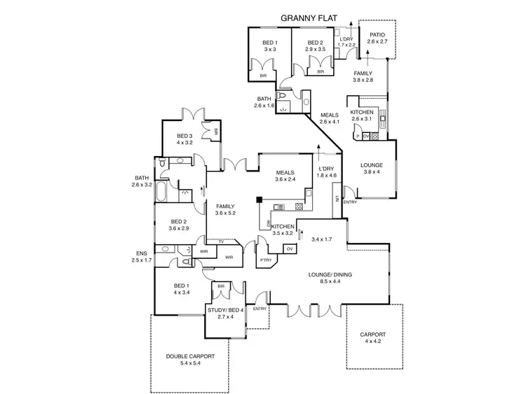 Floorplan of Homely house listing, 3 Sprigg Place, Booragoon WA 6154