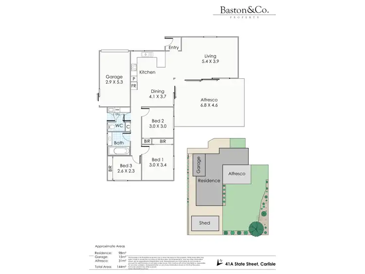 Floorplan of Homely house listing, 41A State Street, Victoria Park WA 6100