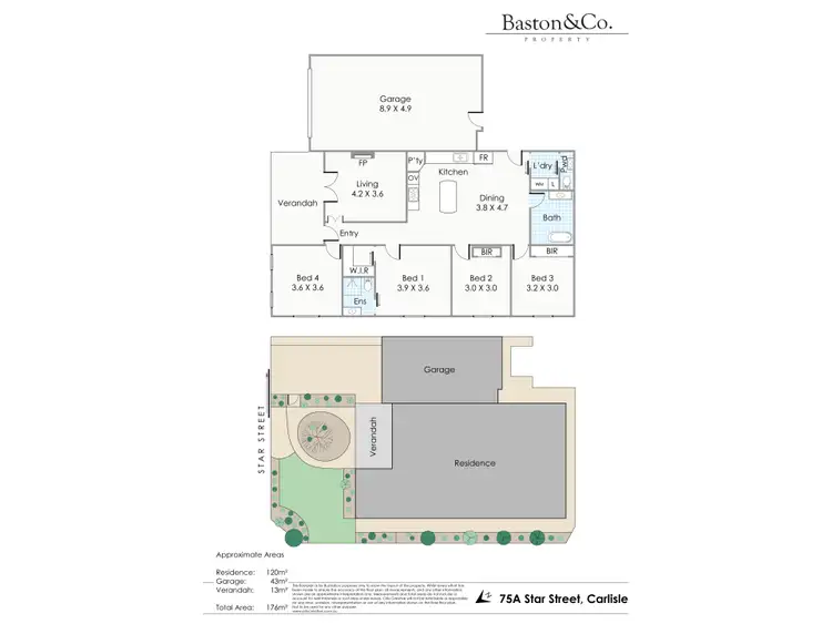 Floorplan of Homely house listing, 75A Star Street, Carlisle WA 6101