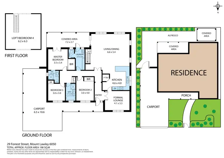Floorplan of Homely house listing, 29 Forrest Street, Mount Lawley WA 6050
