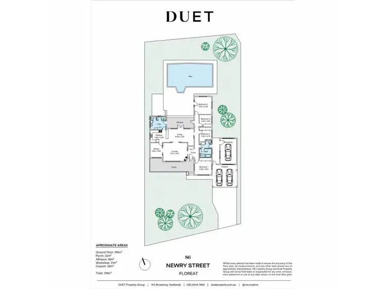 Floorplan of Homely house listing, 86 Newry Street, Floreat WA 6014