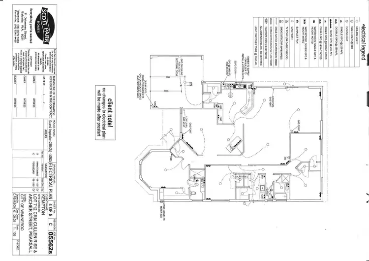 Floorplan of Homely house listing, 2 Cullen Rise, Pearsall WA 6065