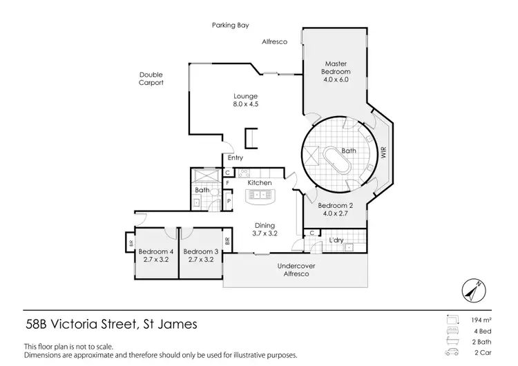 Floorplan of Homely house listing, 58b Victoria Street, St James WA 6102