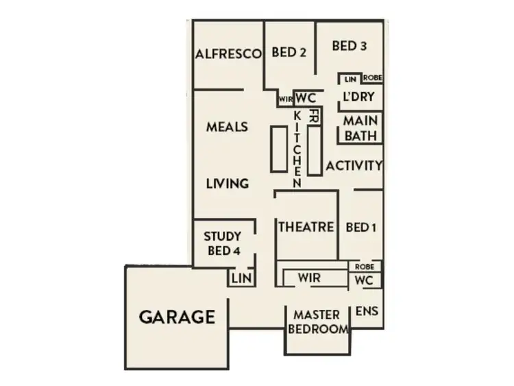 Floorplan of Homely house listing, 15 Agonis Way, Wannanup WA 6210