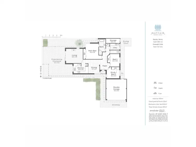 Floorplan of Homely villa listing, 28 St John's Wood Boulevard, Mount Claremont WA 6010