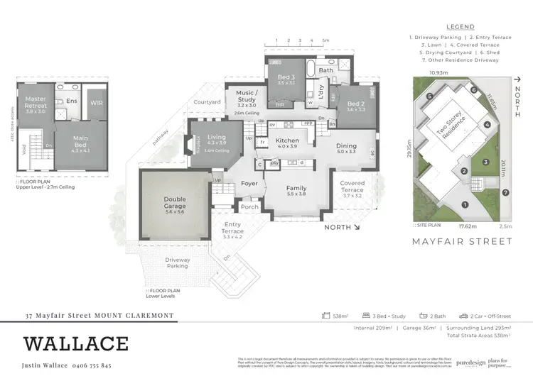 Floorplan of Homely house listing, 37 Mayfair Street, Mount Claremont WA 6010