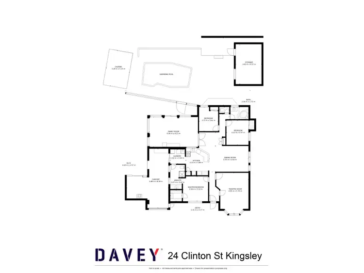 Floorplan of Homely house listing, 24 Clinton Street, Kingsley WA 6026