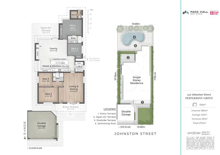 Floorplan of Homely house listing, 34A Johnston Street, Peppermint Grove WA 6011