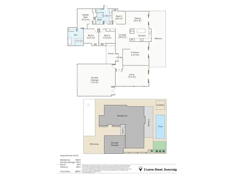 Floorplan of Homely house listing, 3 Lorne Road, Duncraig WA 6023