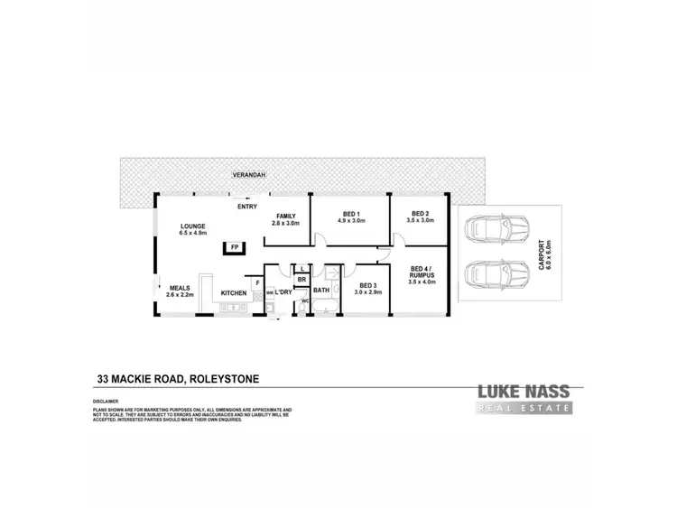 Floorplan of Homely house listing, 33 Mackie Road, Roleystone WA 6111