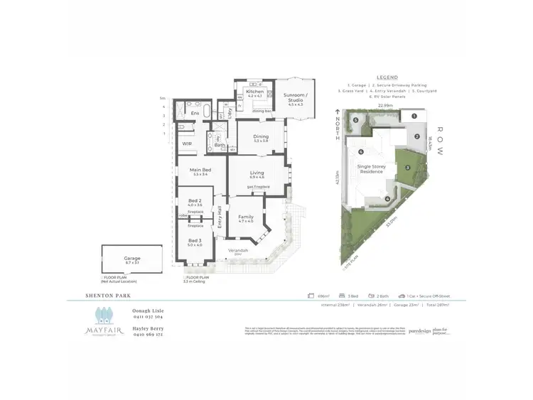 Floorplan of Homely house listing, 261 Thomas Street, Shenton Park WA 6008
