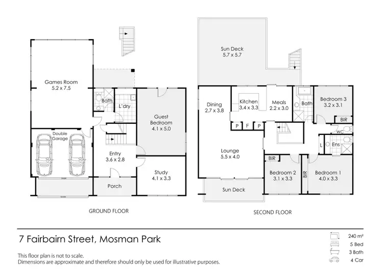 Floorplan of Homely house listing, 7 Fairbairn Street, Mosman Park WA 6012