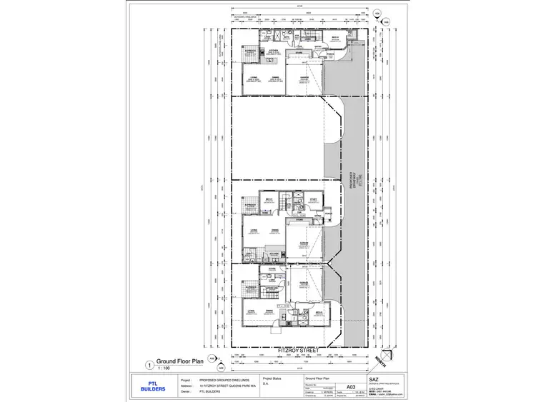 Floorplan of Homely land listing, 2/10 Fitzroy Street, Queens Park WA 6107